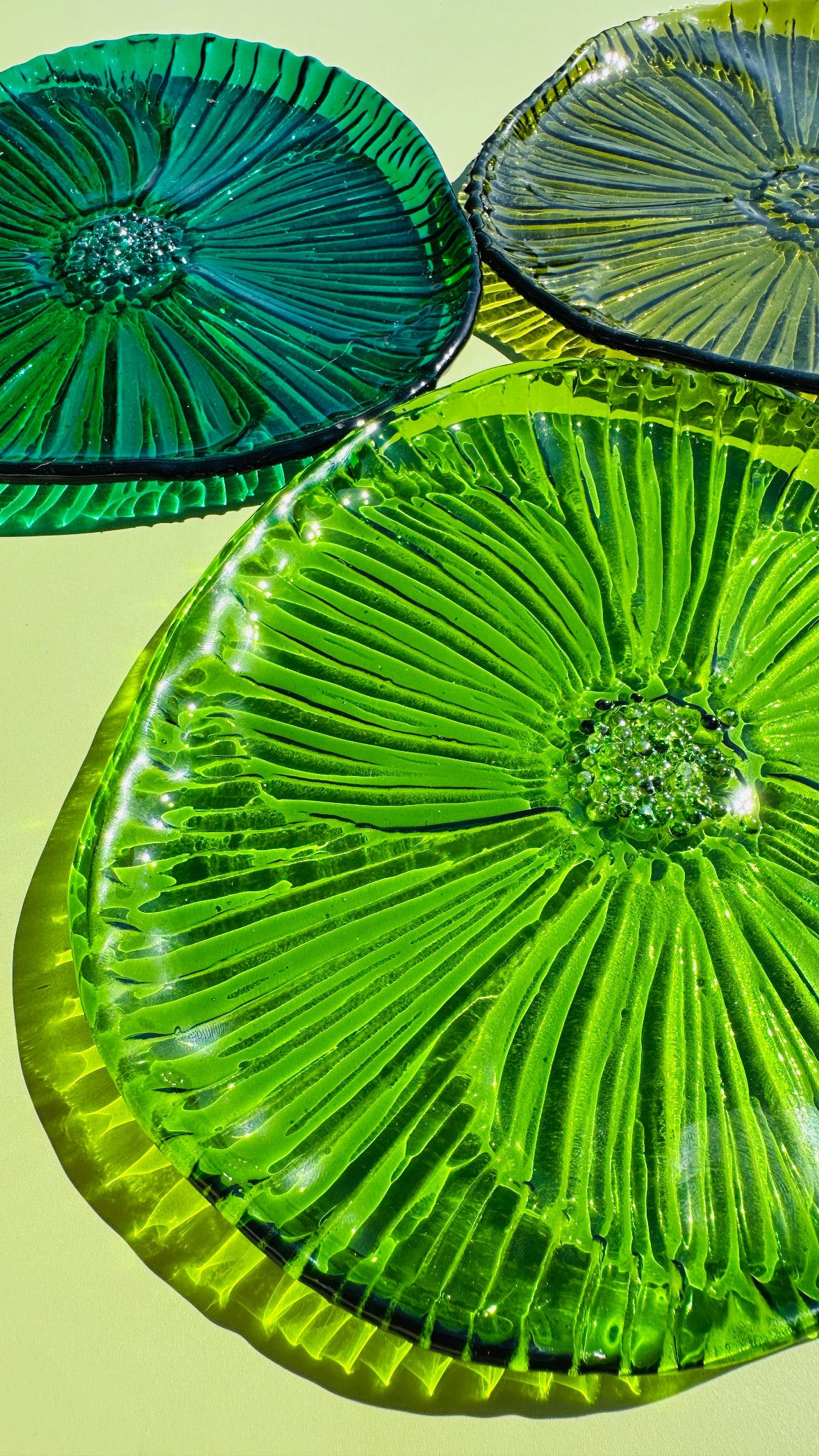 PRE ORDER - Spring Green Fused Glass Dish
