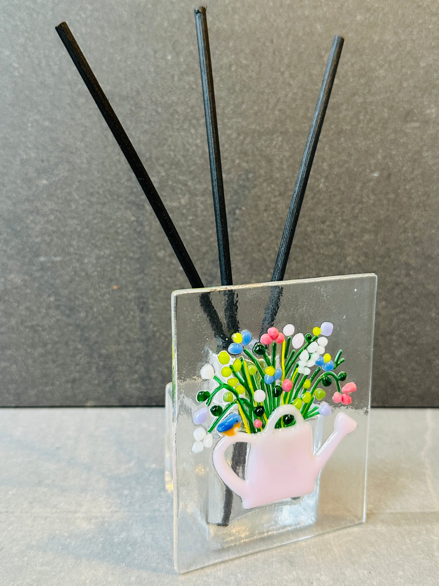 Vintage bloom pink diffuser