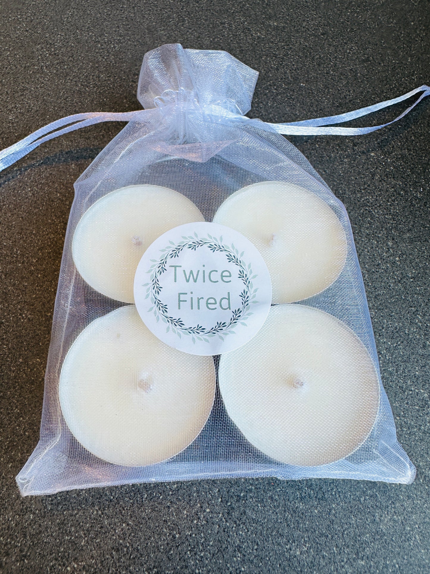 Snowdrop sculptural tealight