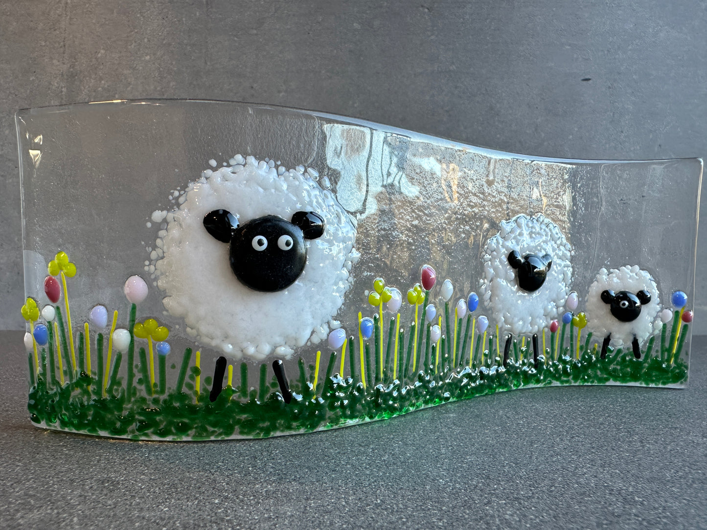 Sheep - Fused Glass wave Craft Kit