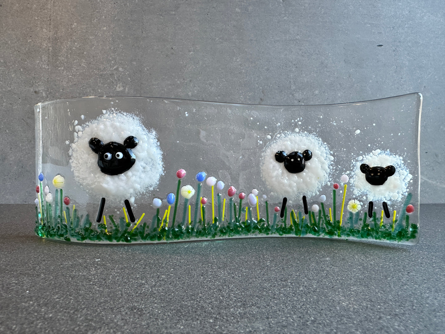 Sheep - Fused Glass wave Craft Kit