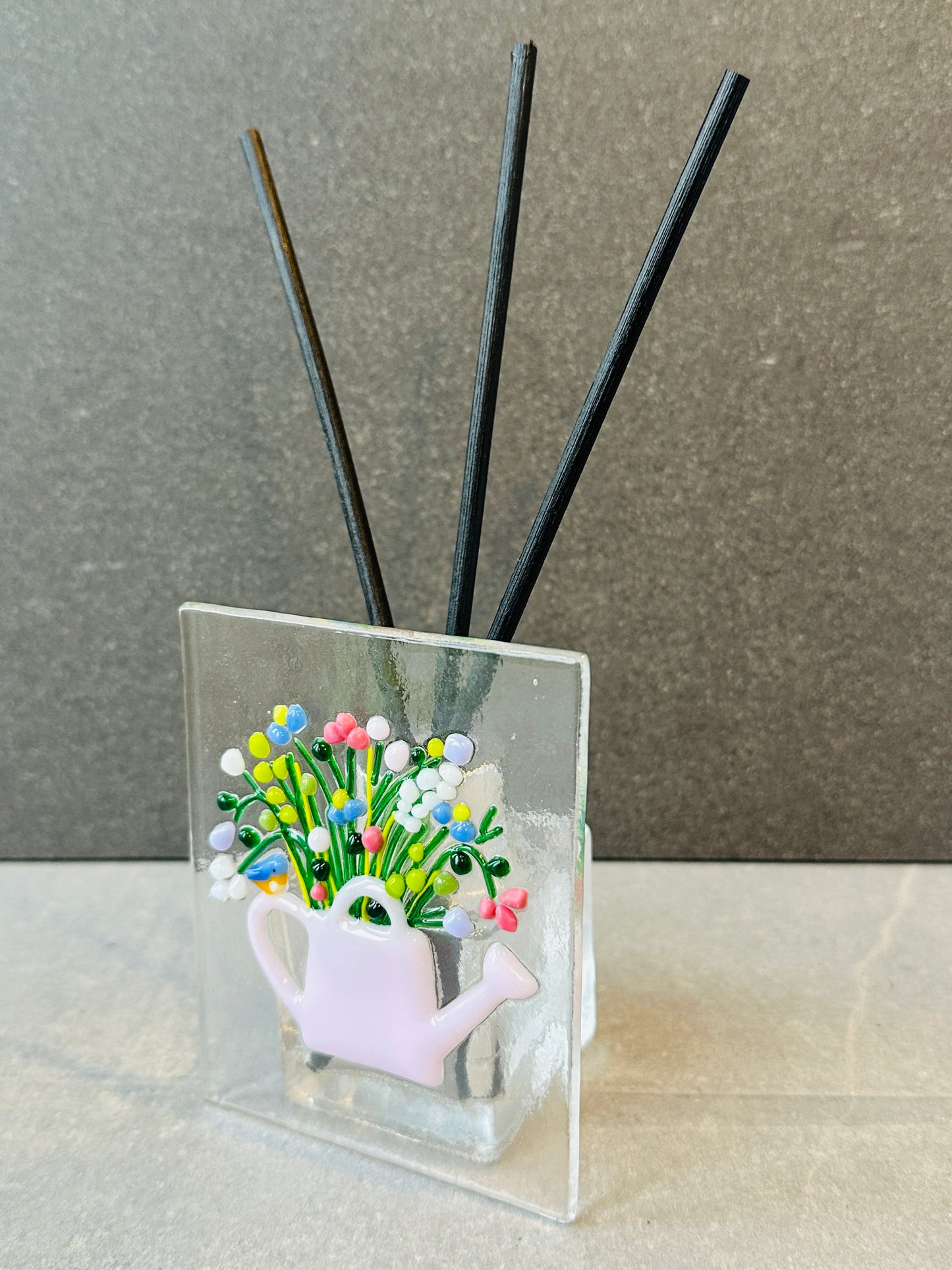 Vintage bloom pink diffuser