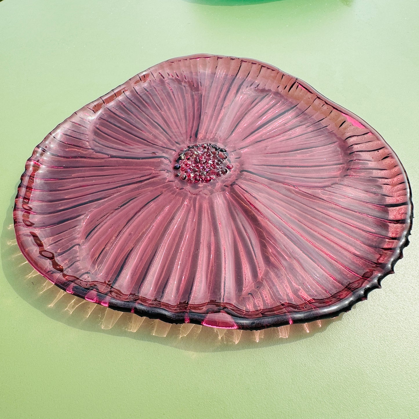 PRE ORDER - Ruby Pink Fused Glass Dish