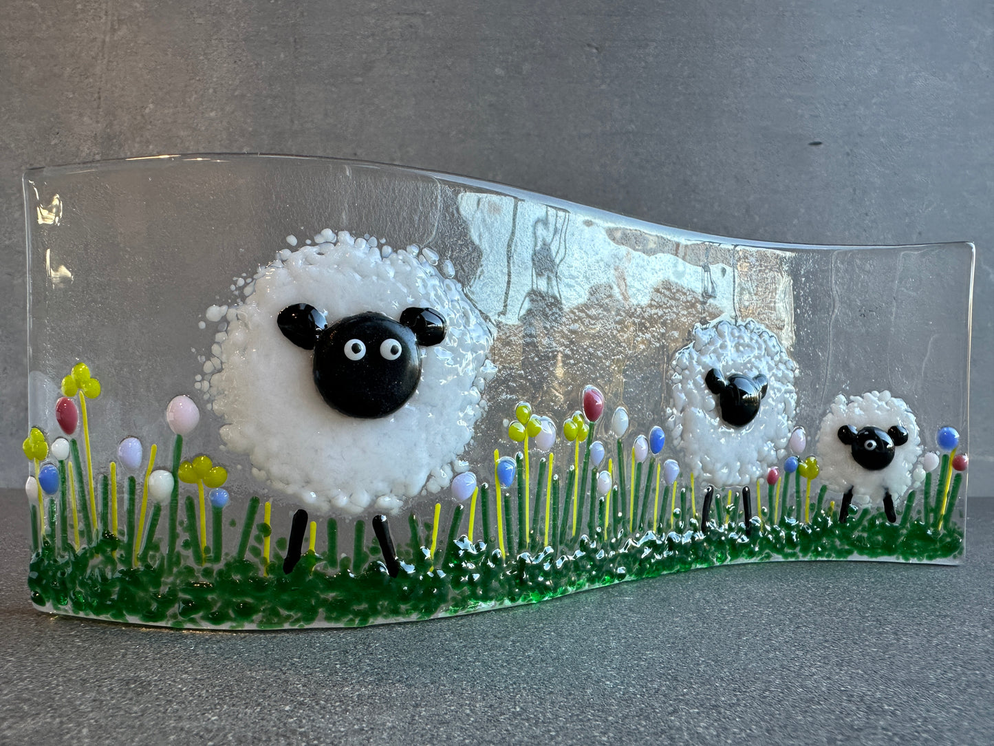 Sheep - Fused Glass wave Craft Kit