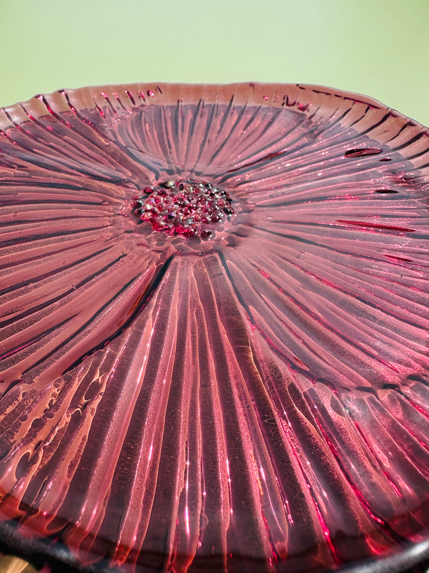 PRE ORDER - Ruby Pink Fused Glass Dish