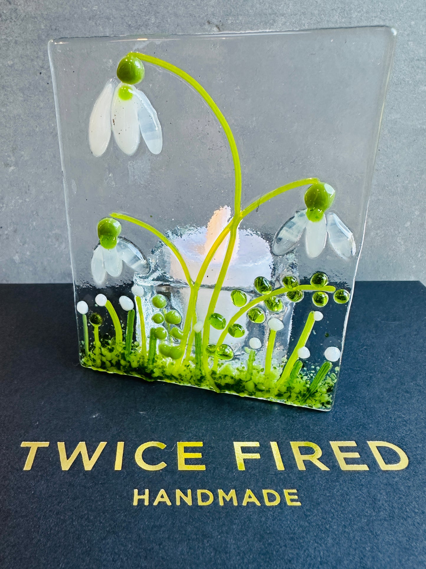 Snowdrop tealight