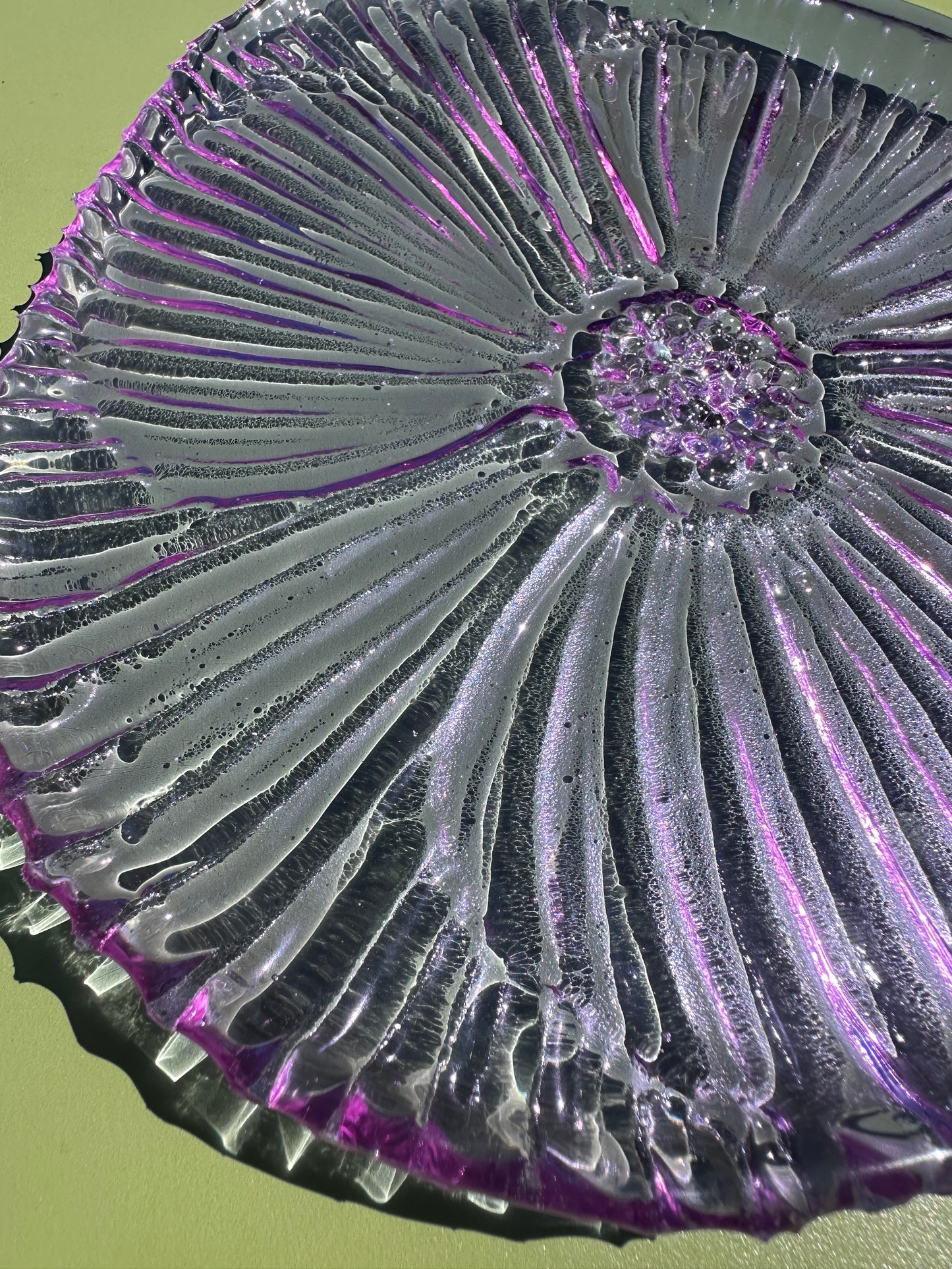 PRE ORDER - Lavender Fused Glass Dish