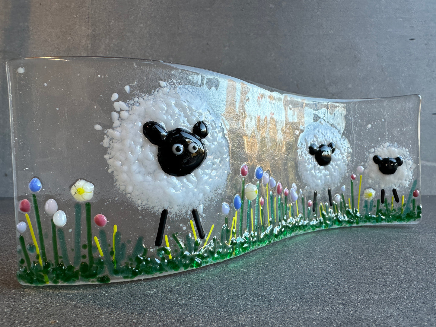 Sheep - Fused Glass wave Craft Kit