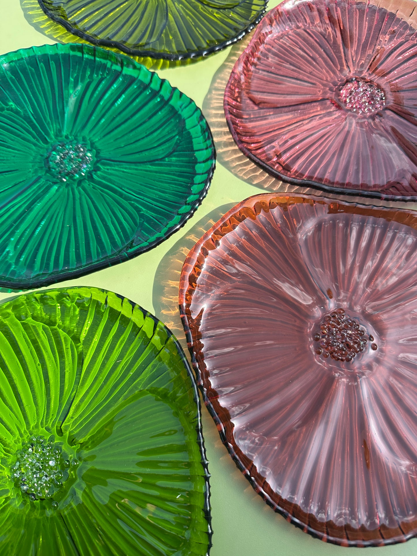 PRE ORDER - Ruby Pink Fused Glass Dish