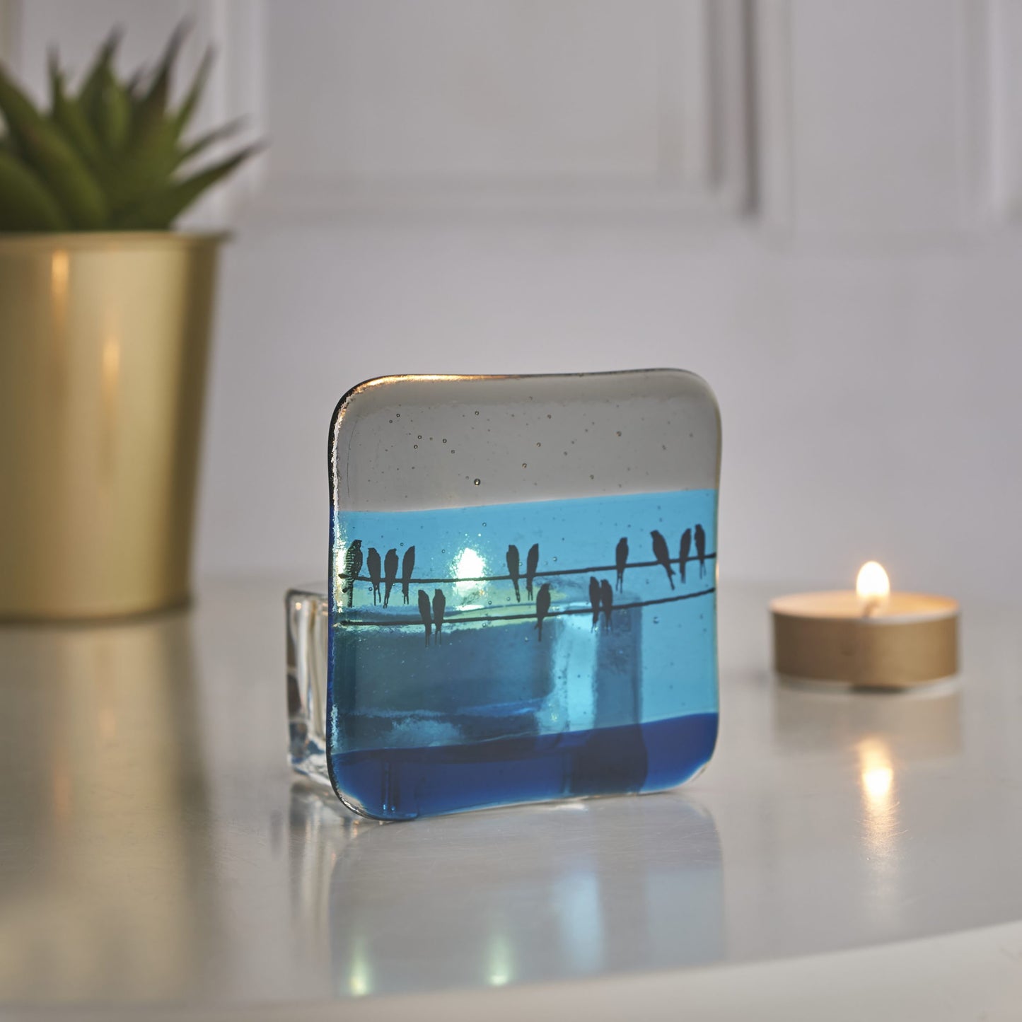 Blue Bird Tea Light