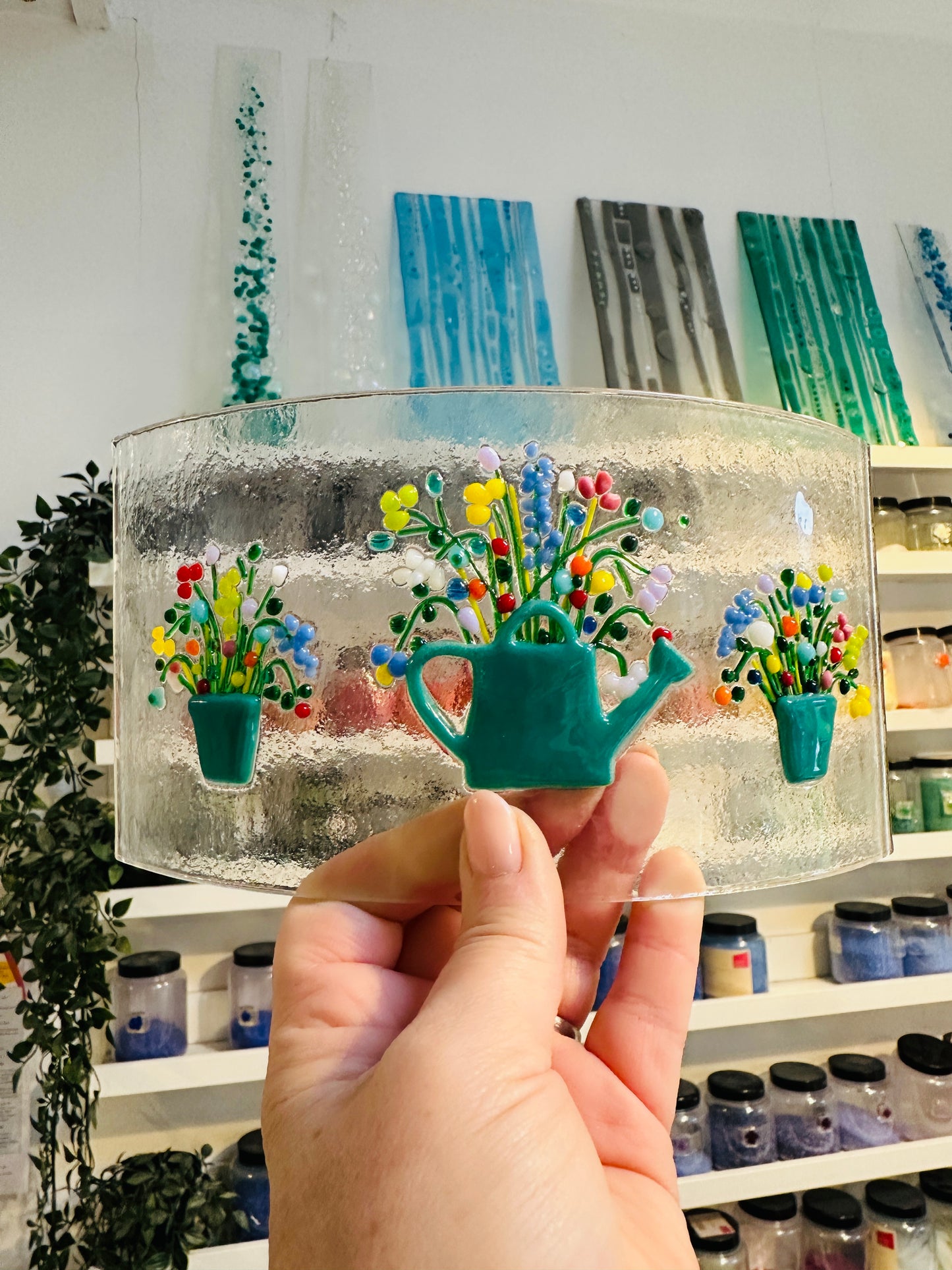Vintage Bloom - Fused Glass Curve Craft Kit