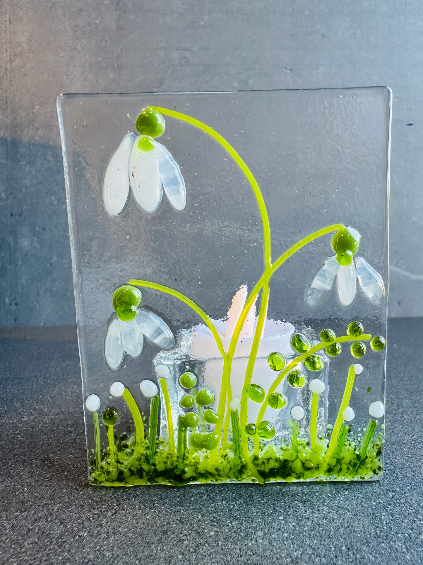 Snowdrop tealight