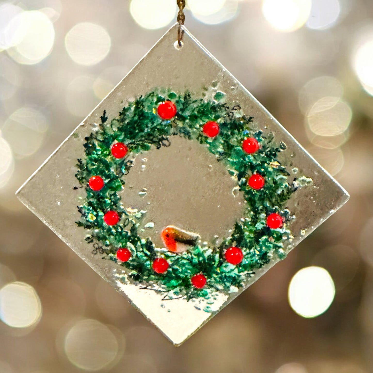 Christmas Garland Tree Decoration - Red Berry