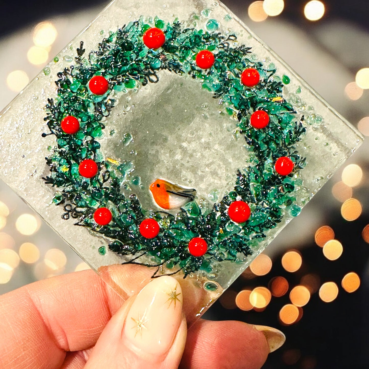 Christmas Garland Tree Decoration - Red Berry