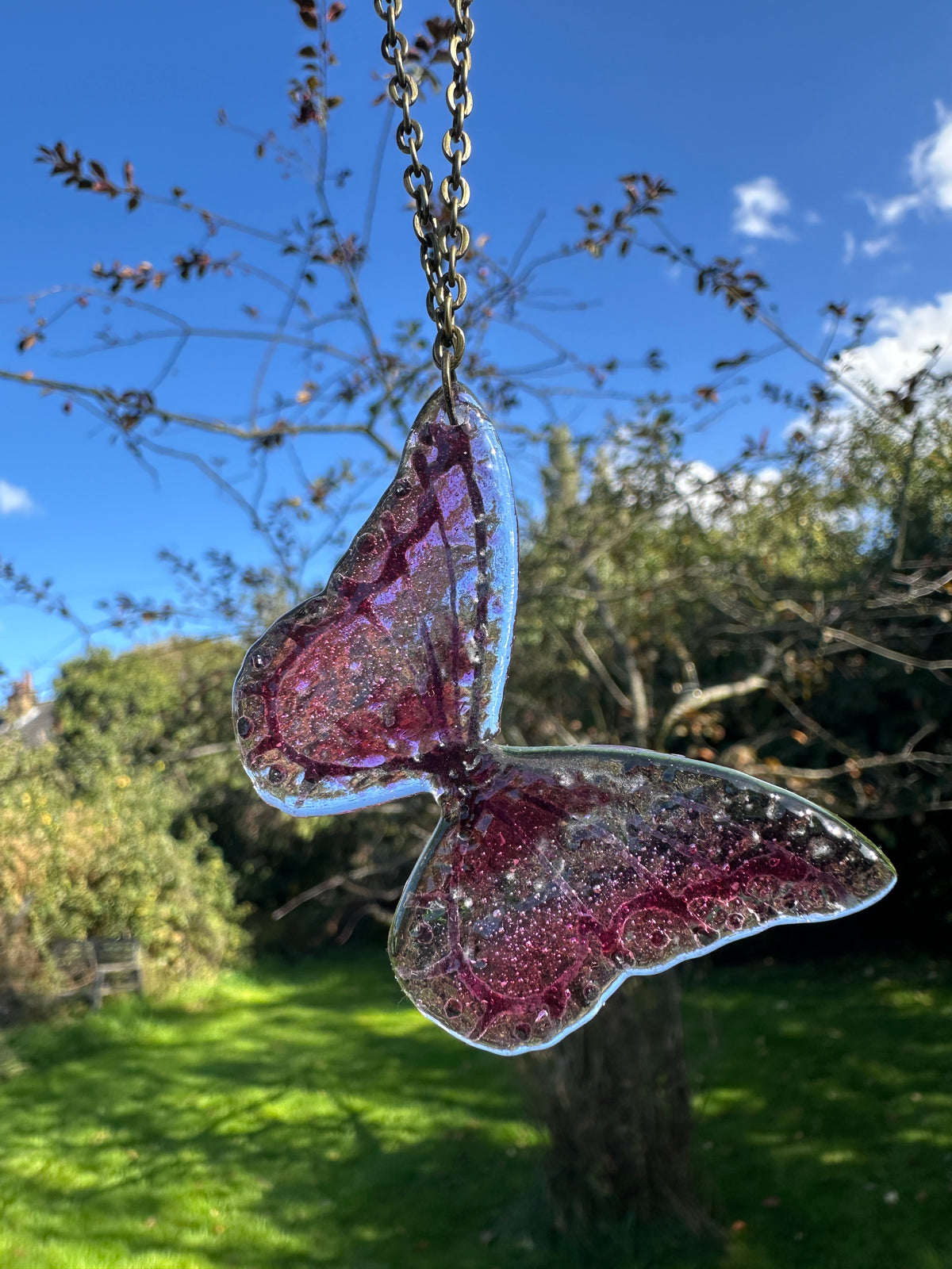 Butterfly glass hanging - Super Seconds