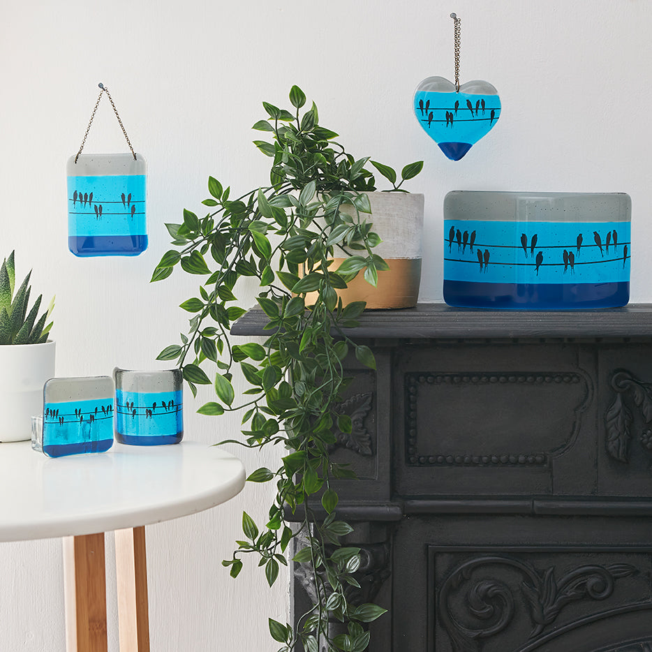 Blue Bird Tea Light