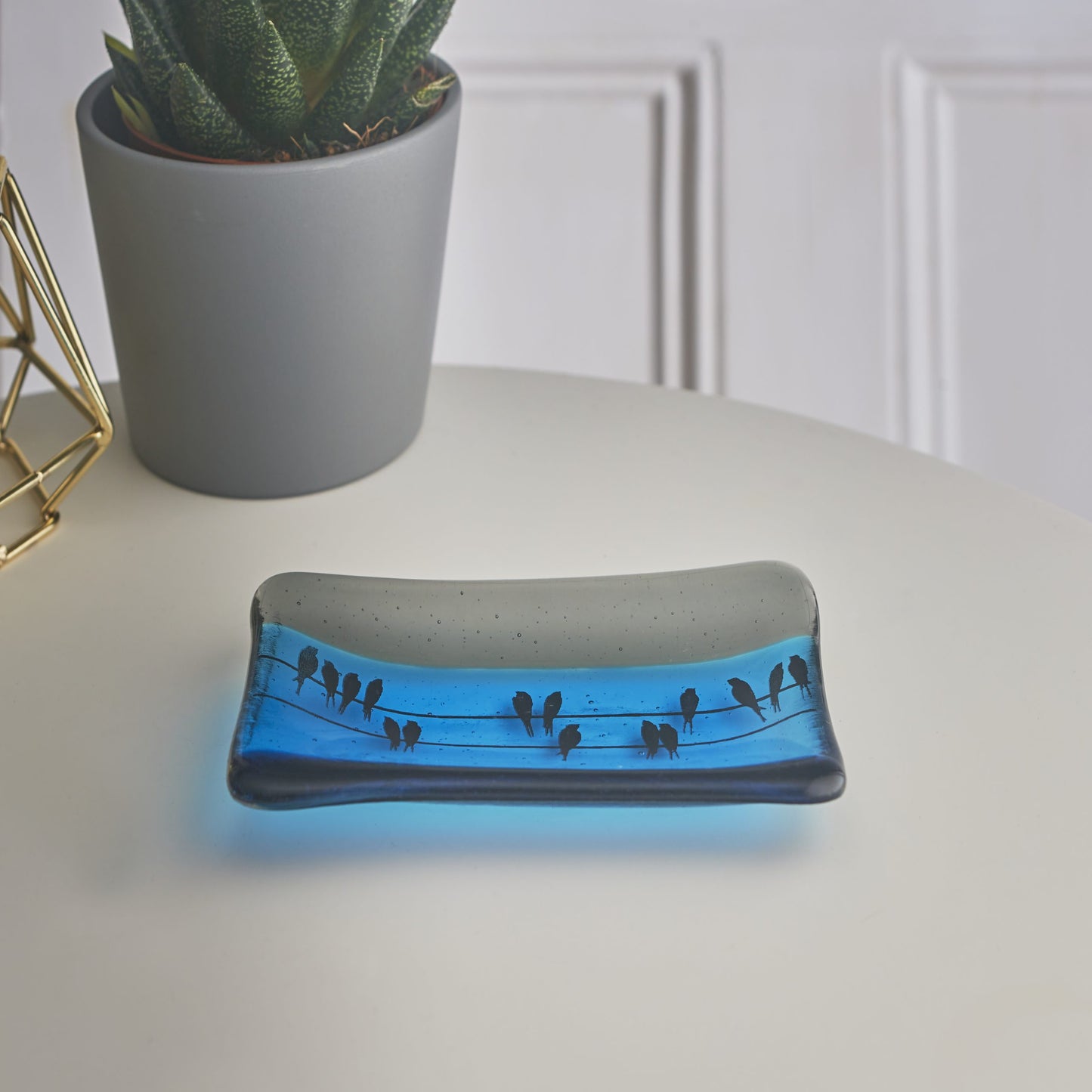 Blue Bird Trinket or Soap Dish
