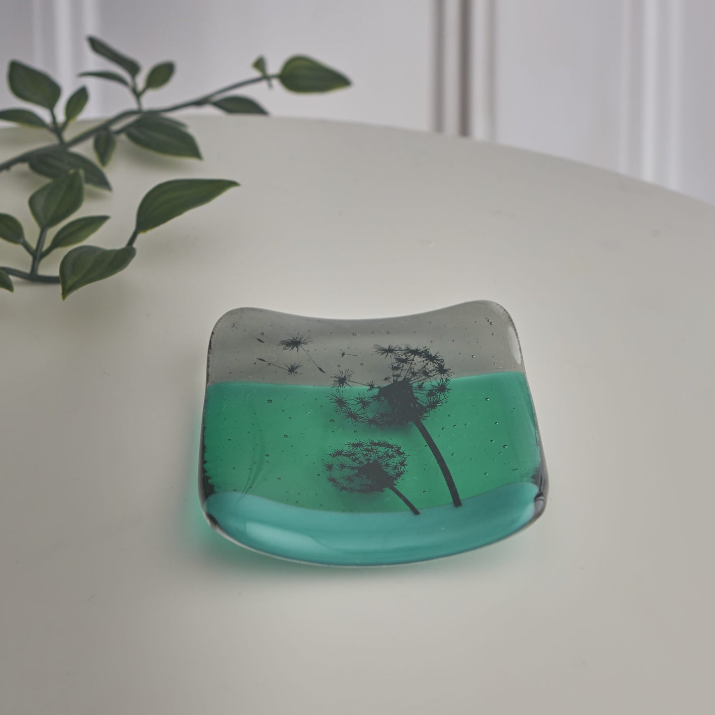 Green Dandelion Small Dish