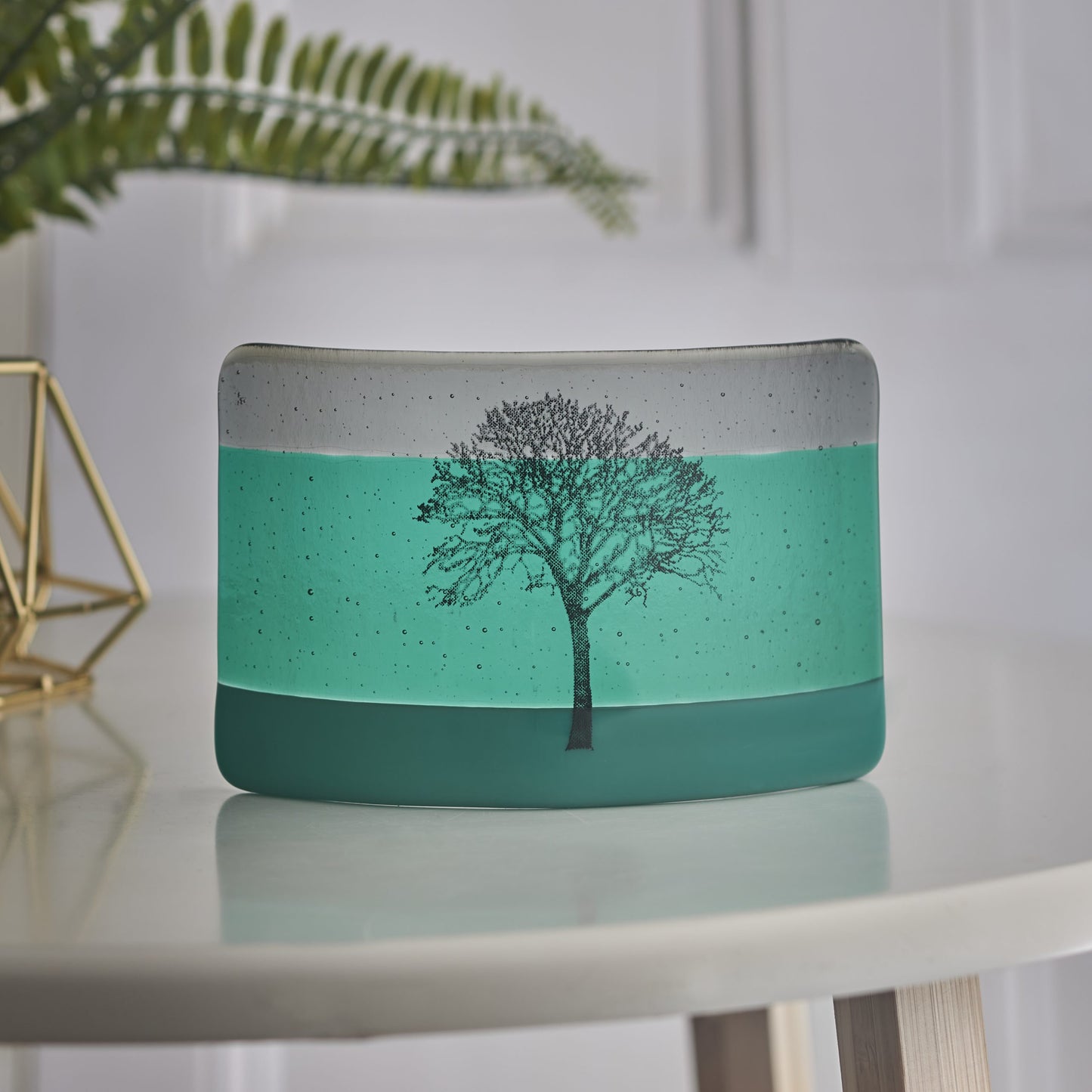 Green Tree Glass Curve-Medium