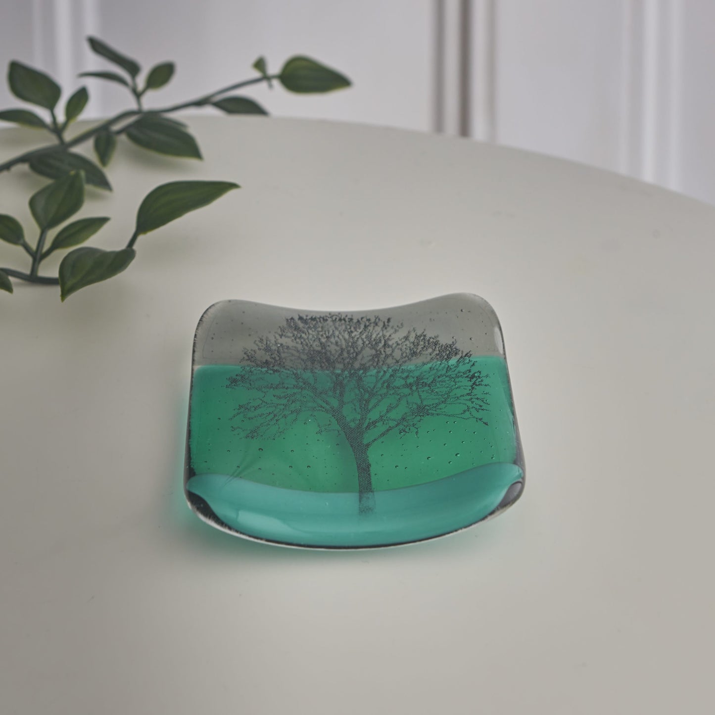Green Tree Small Dish