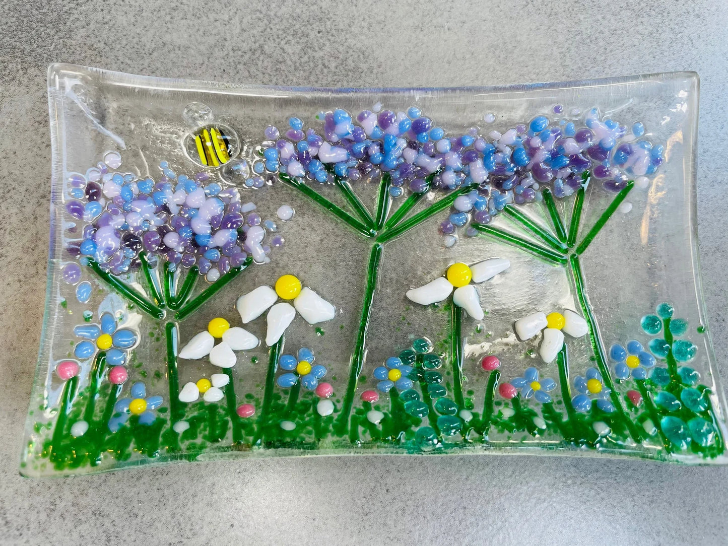 Floral Soap Dish Kit