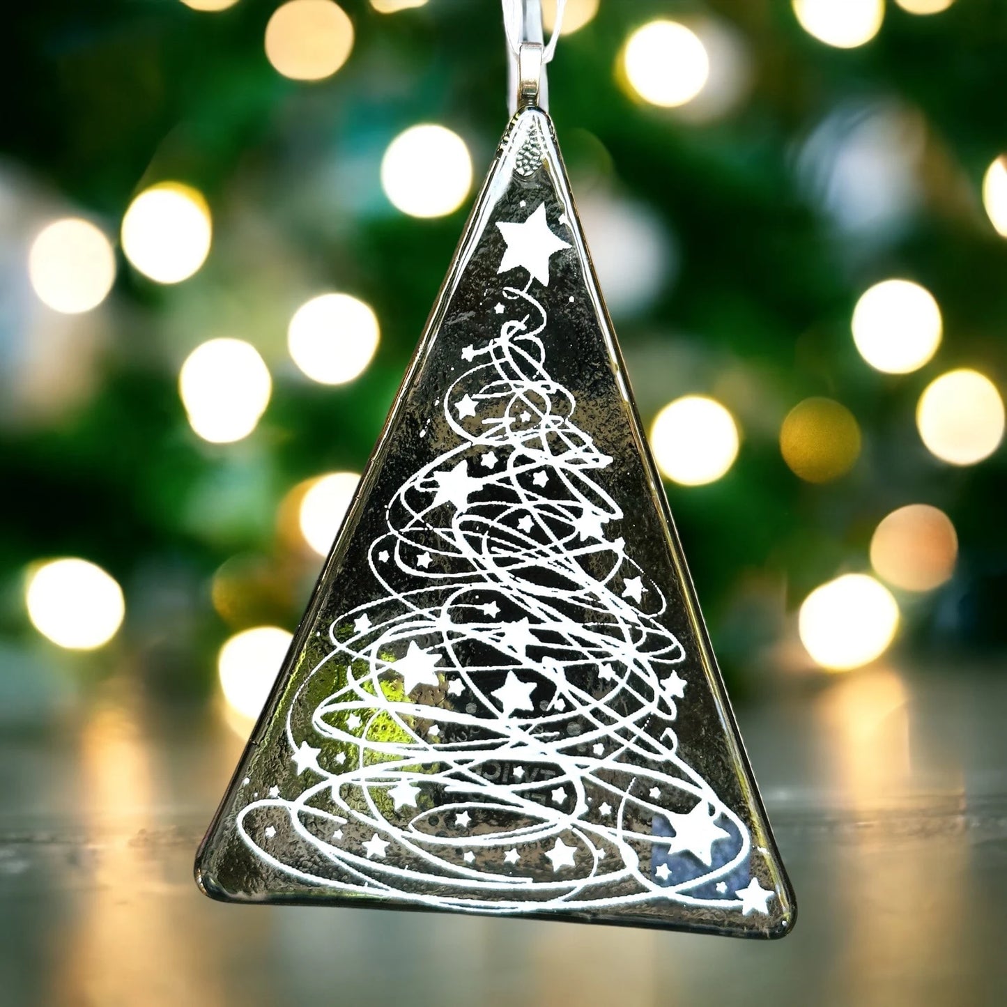 Christmas Tree - Tinsel Grey