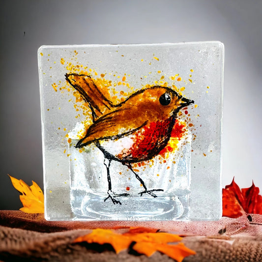 Robin Tea Light Holder