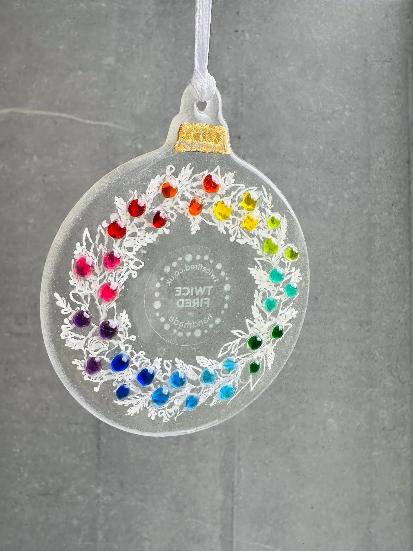 Christmas Wreath - Clear