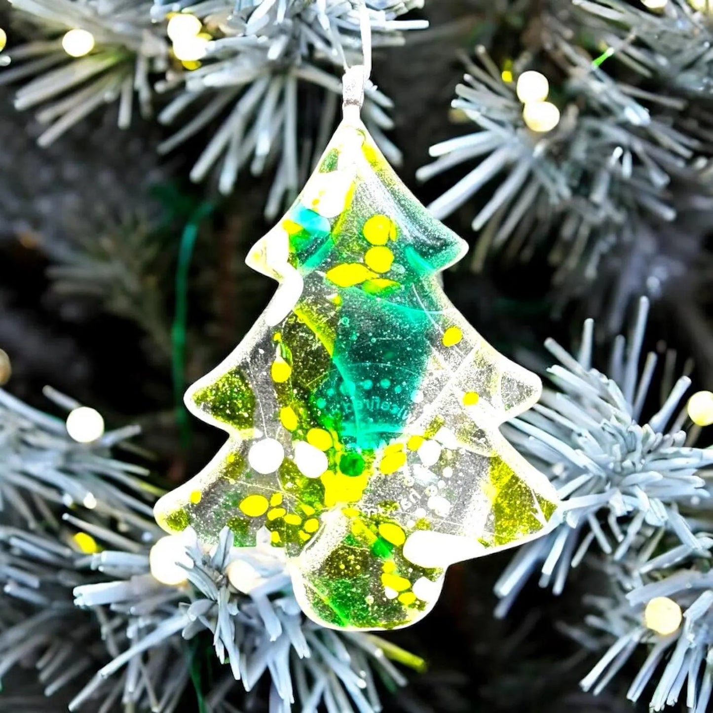 Christmas Tree - Recycled Fused Glass