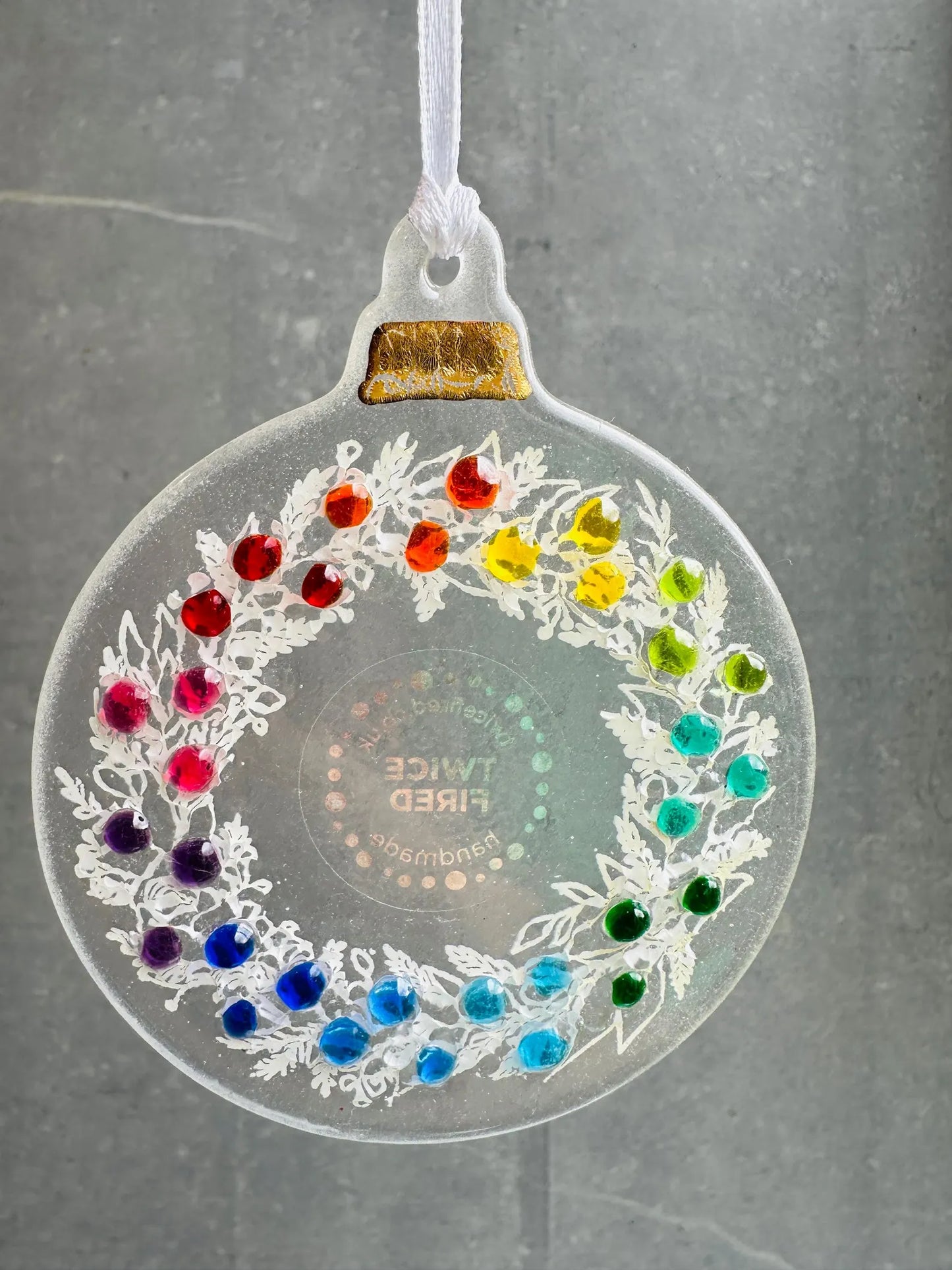 Christmas Wreath - Clear