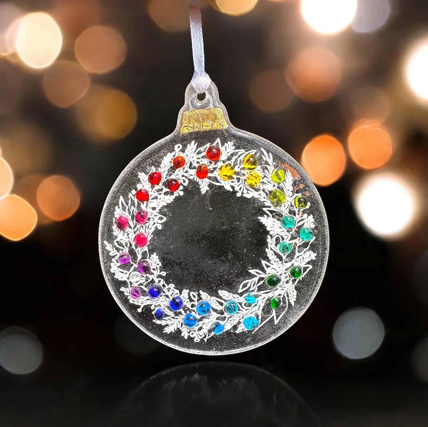 Christmas Wreath - Clear