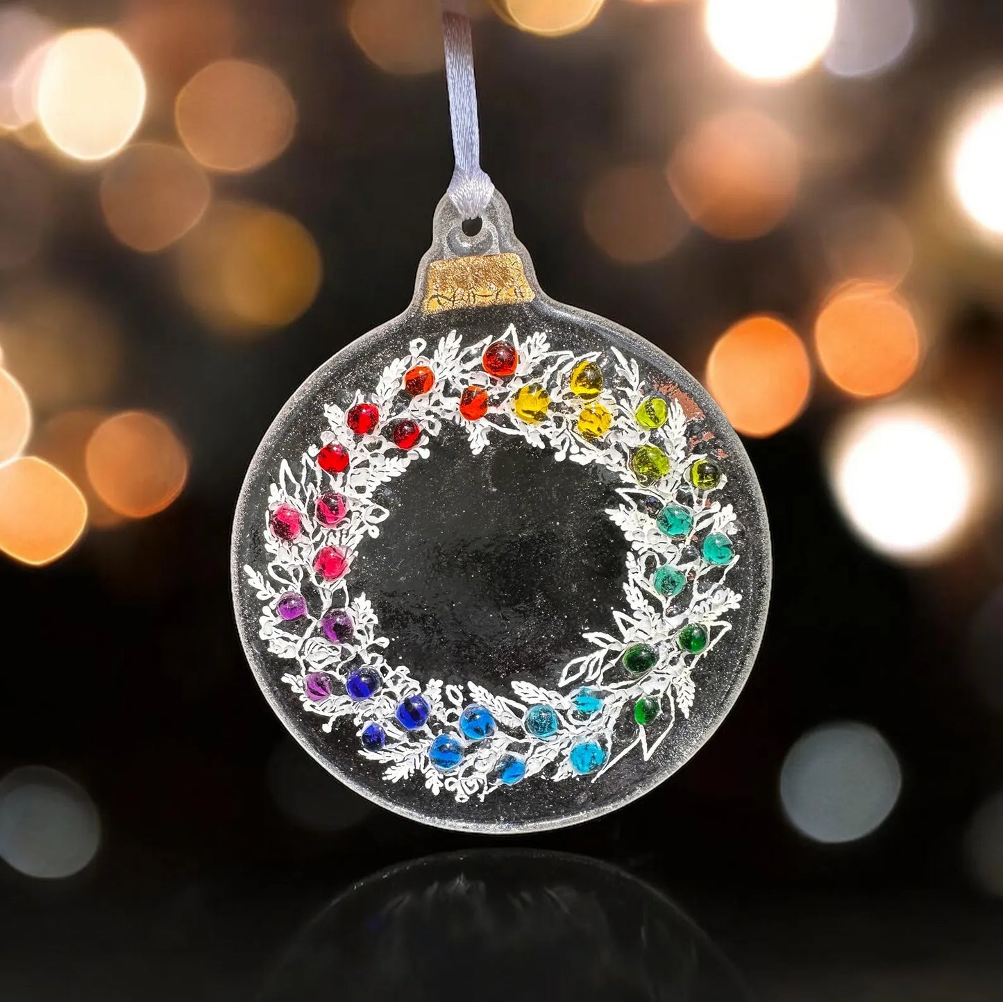 Christmas Wreath - Clear