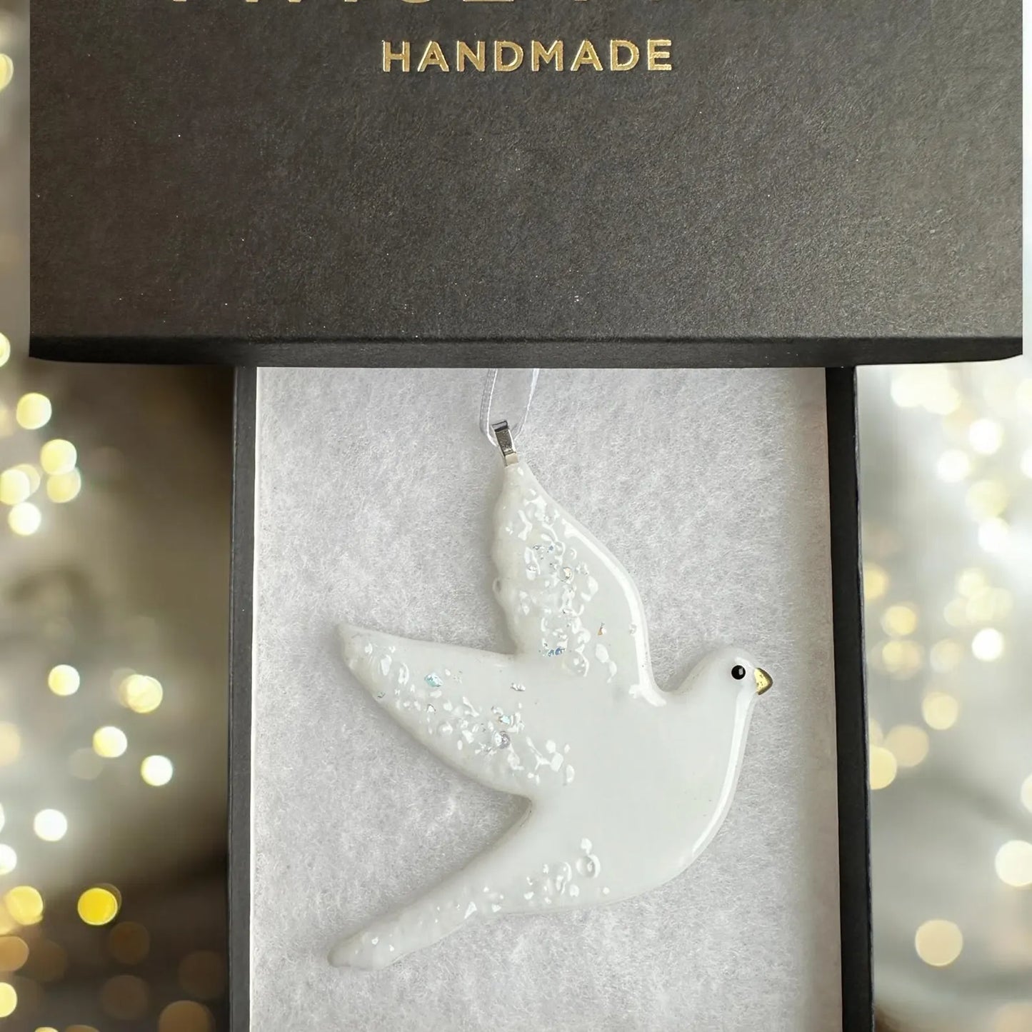 White Dove Christmas Tree Decoration