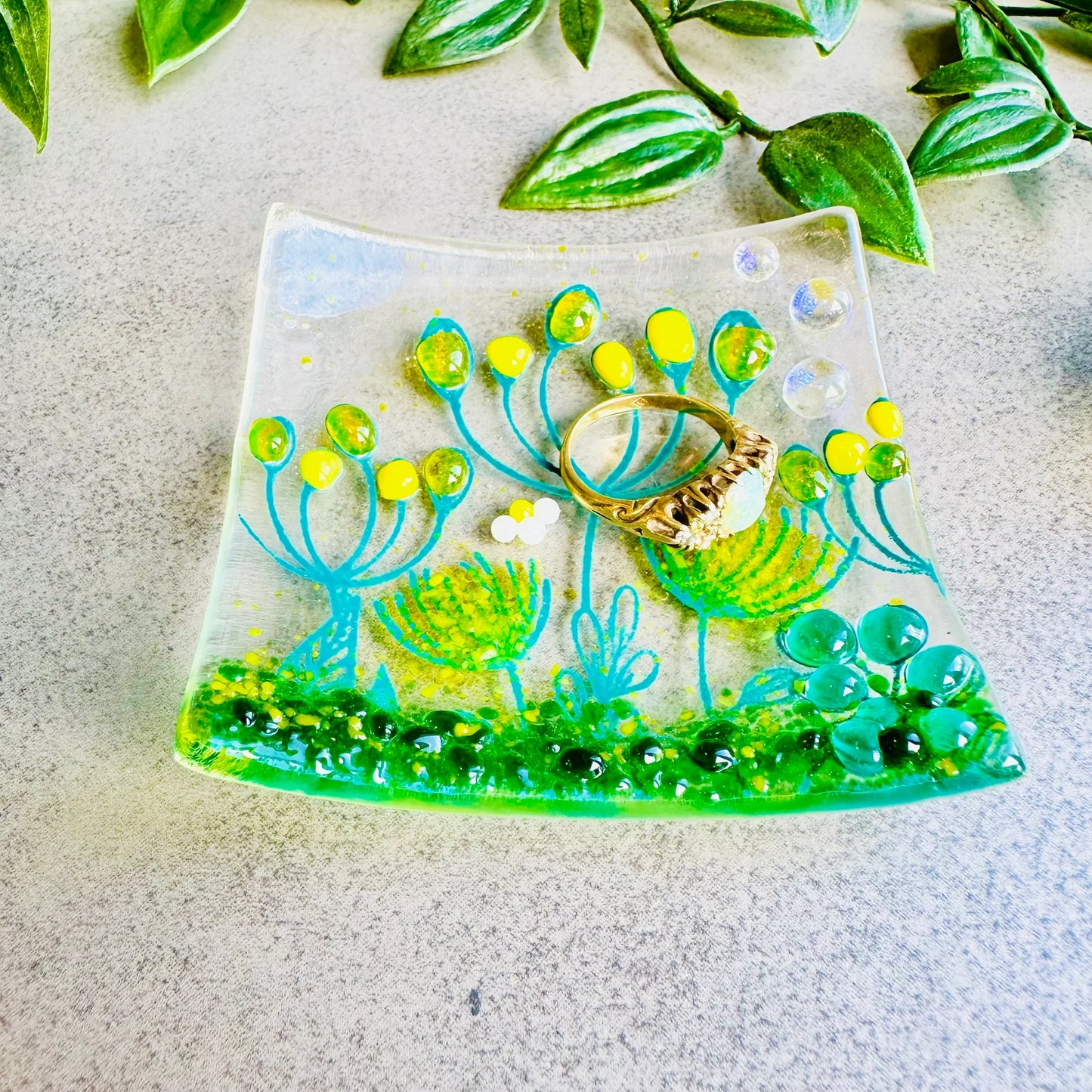 Yellow Jewellery Dish