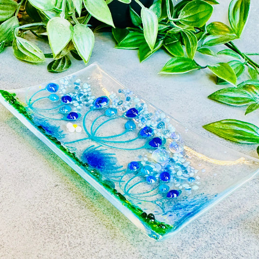 Blue Soap Dish