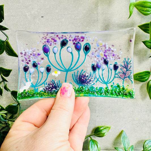 Purple Soap Dish