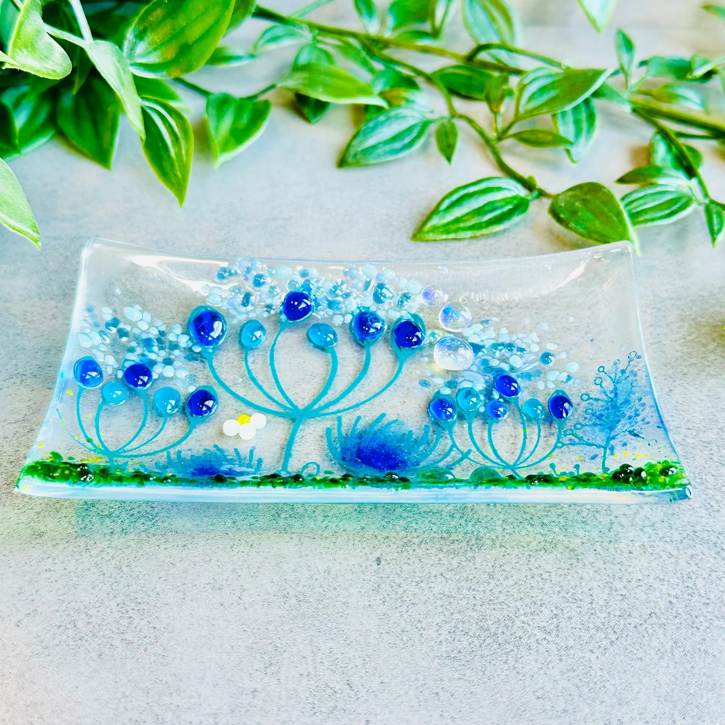 Blue Soap Dish