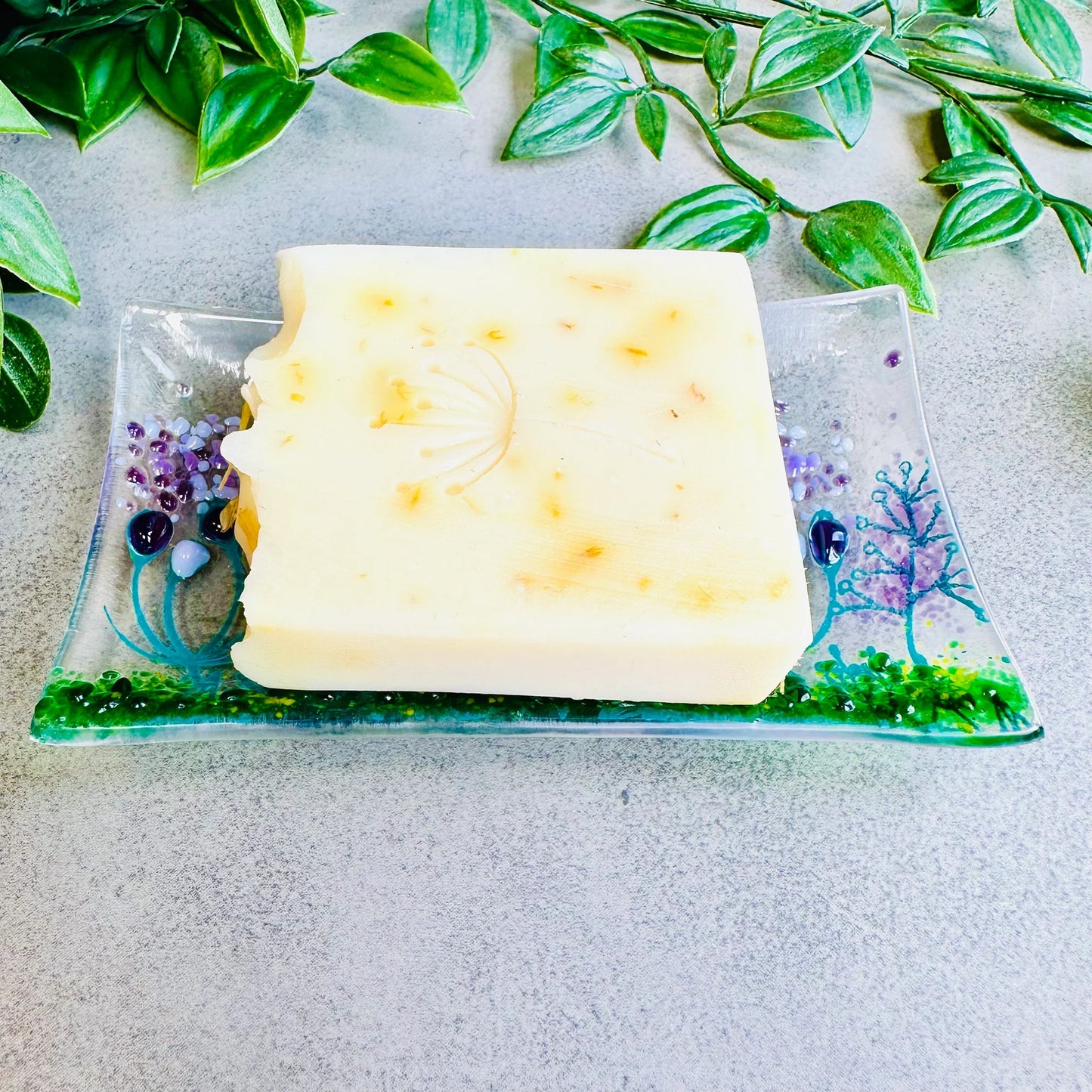 Purple Soap Dish