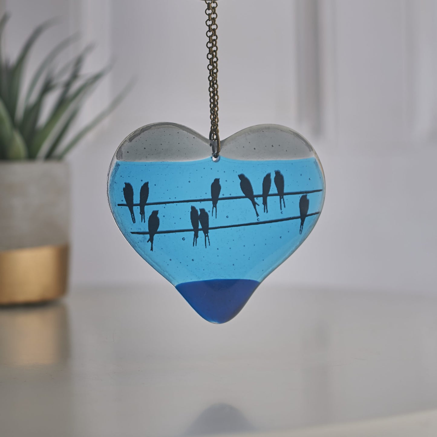 Blue Bird Heart