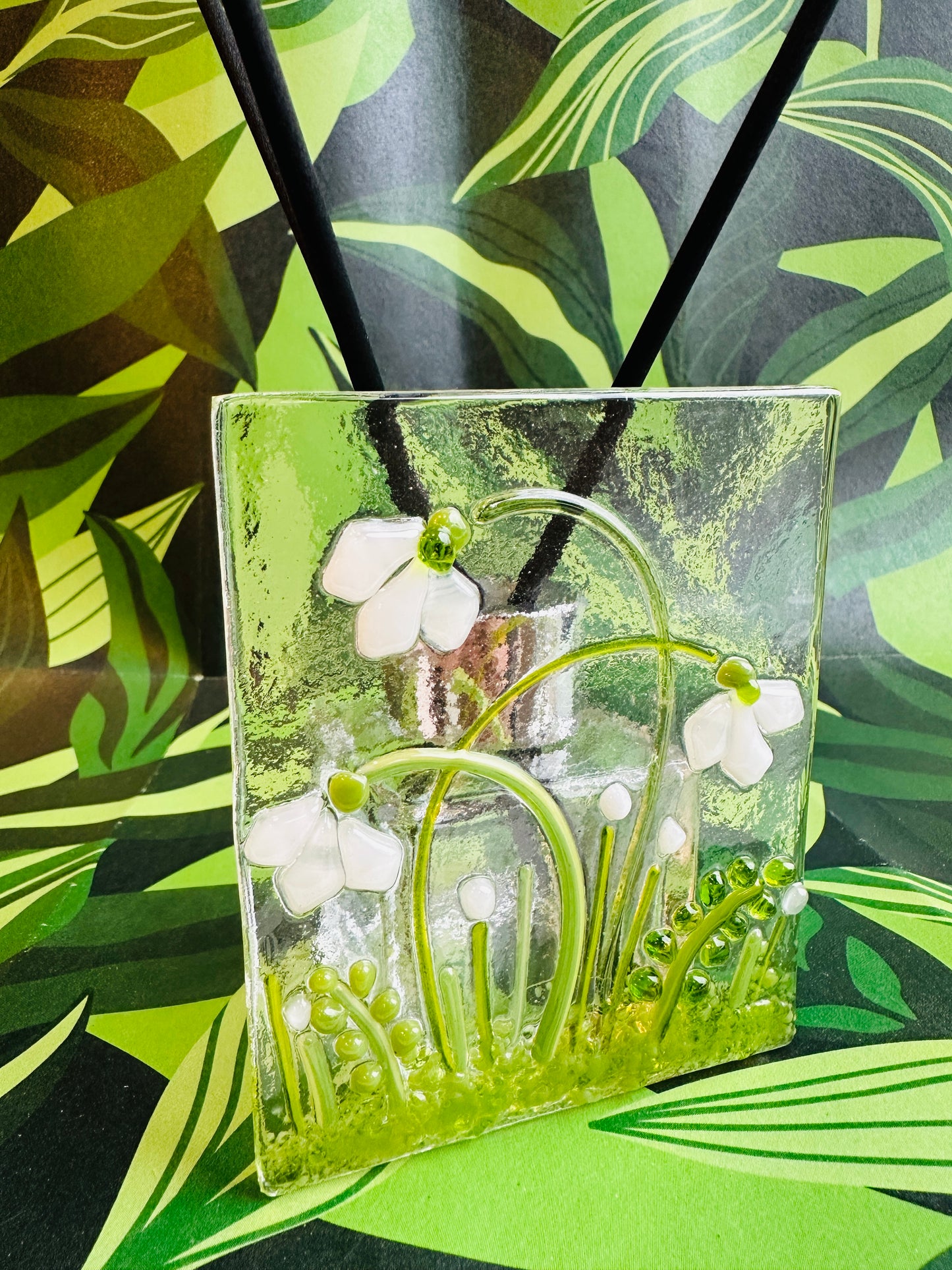 Fused Glass Snowdrop Diffuser Kit – DIY Diffuser glass kit