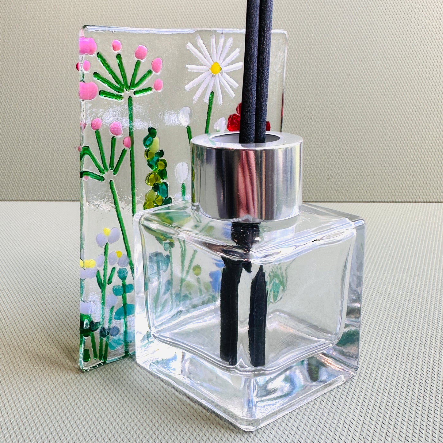 Fused Glass Spring glass Diffuser Kit – DIY Diffuser glass kit