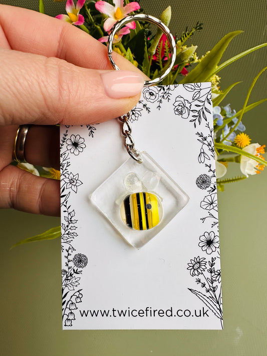 SALE Bee Keyring