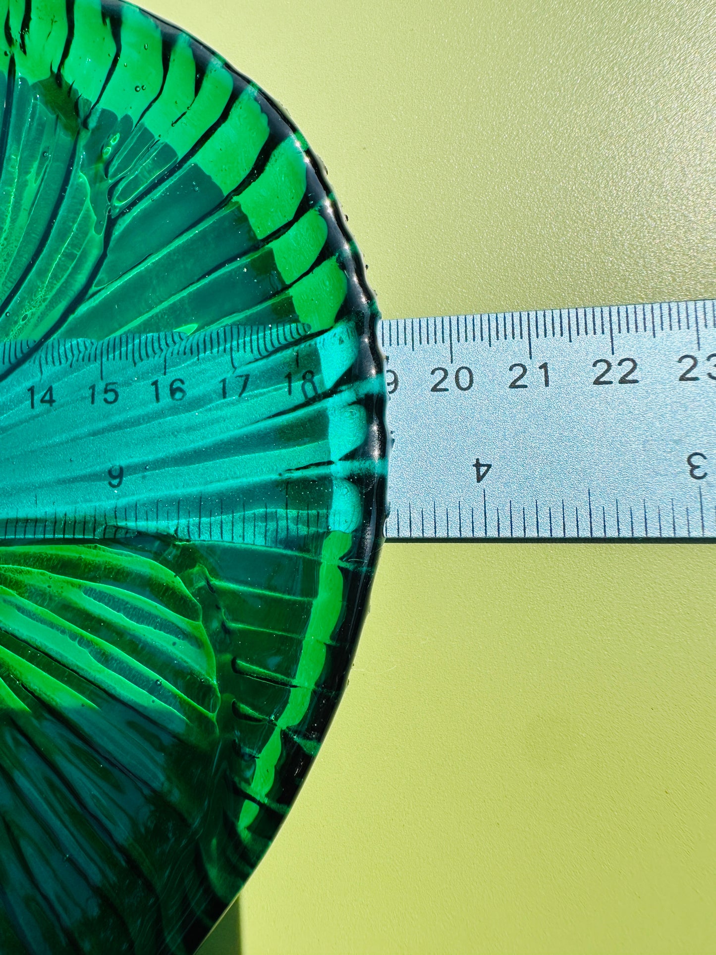 PRE ORDER - Emerald Green Fused Glass Dish