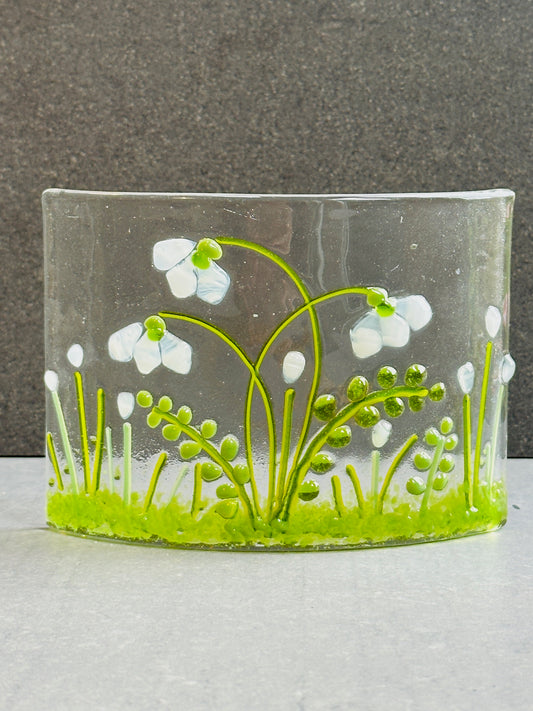 Snowdrop glass medium curve