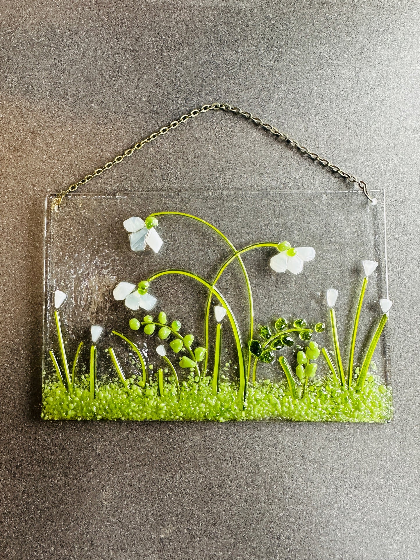 Snowdrop glass Hanger