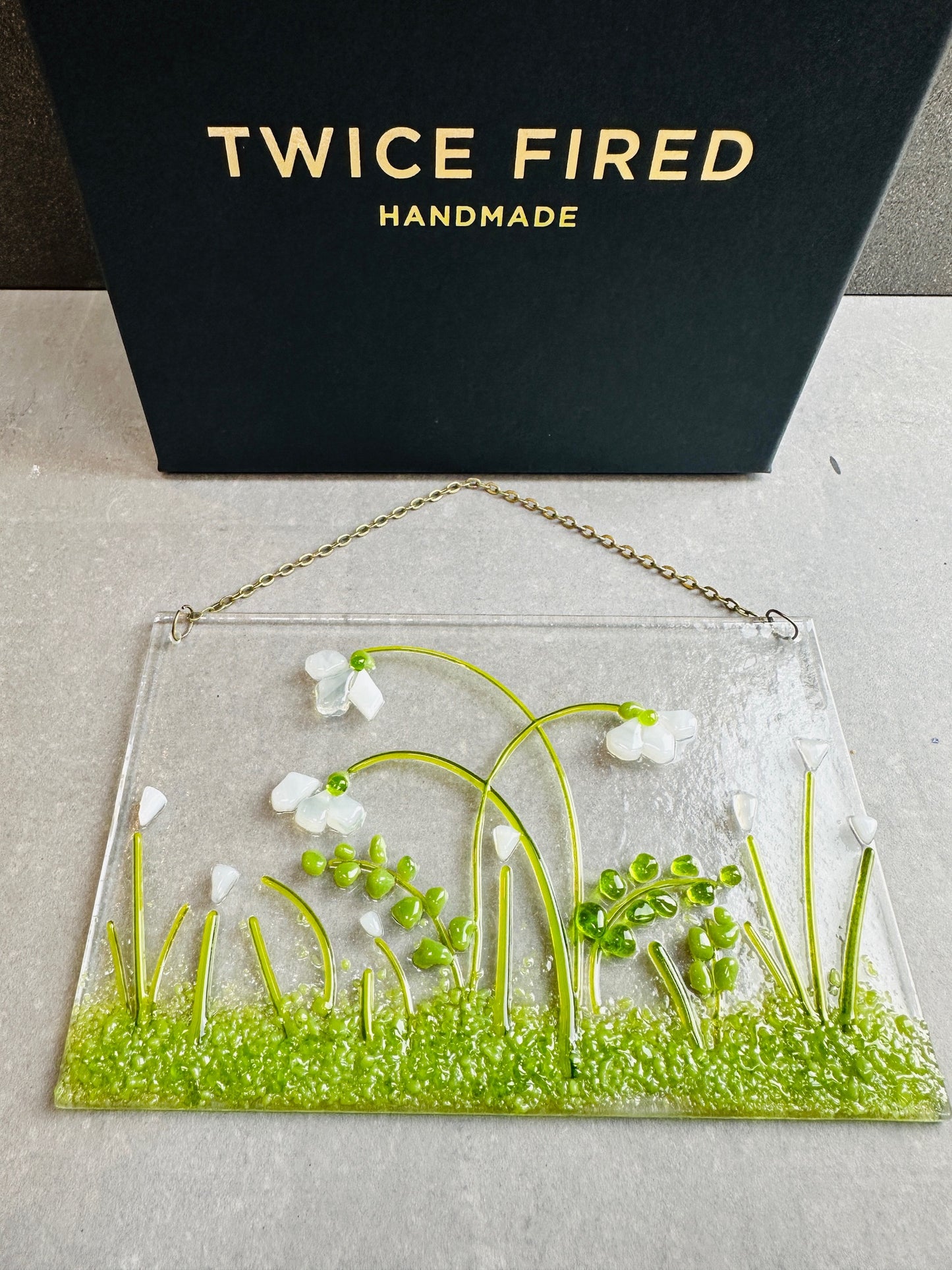 Snowdrop glass Hanger