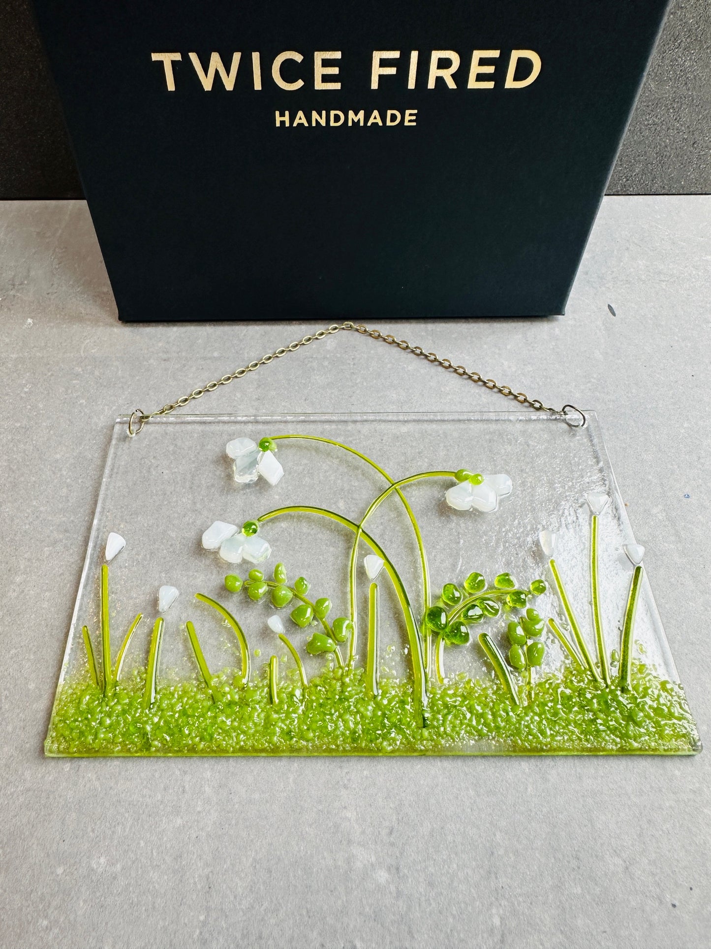Snowdrop glass Hanger