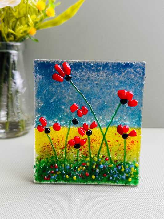 SALE Poppy Tea light