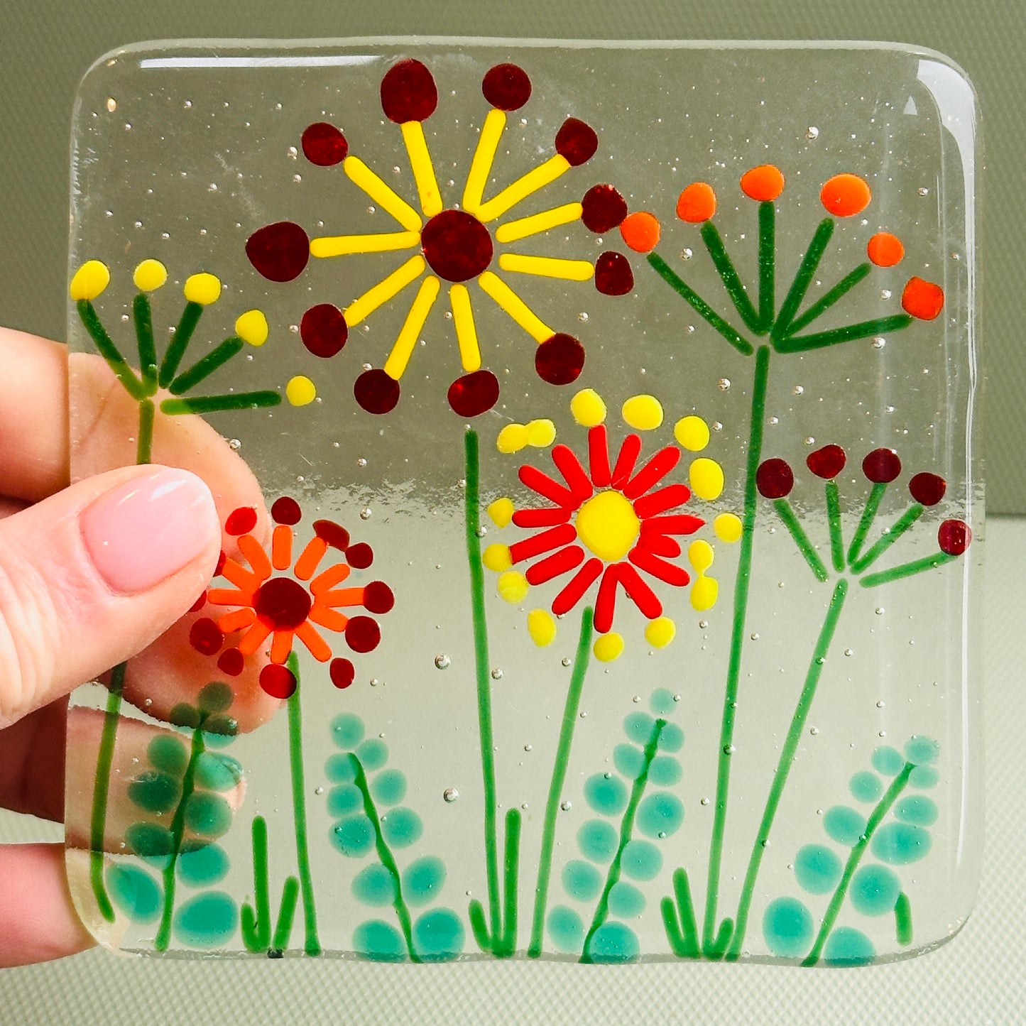 Flower coaster