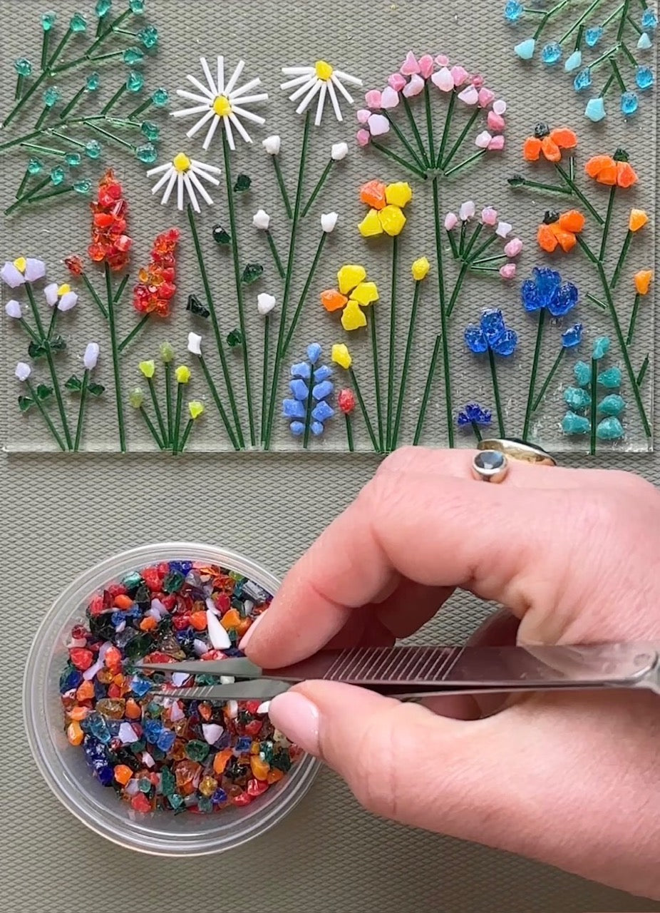 Fused Glass Workshop Voucher: Garden range: 2 hours
